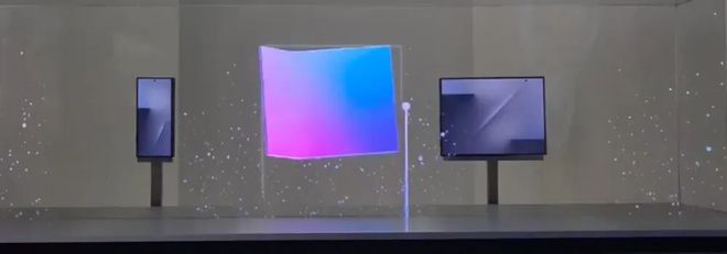 三星三折疊展出,首款內折三折疊