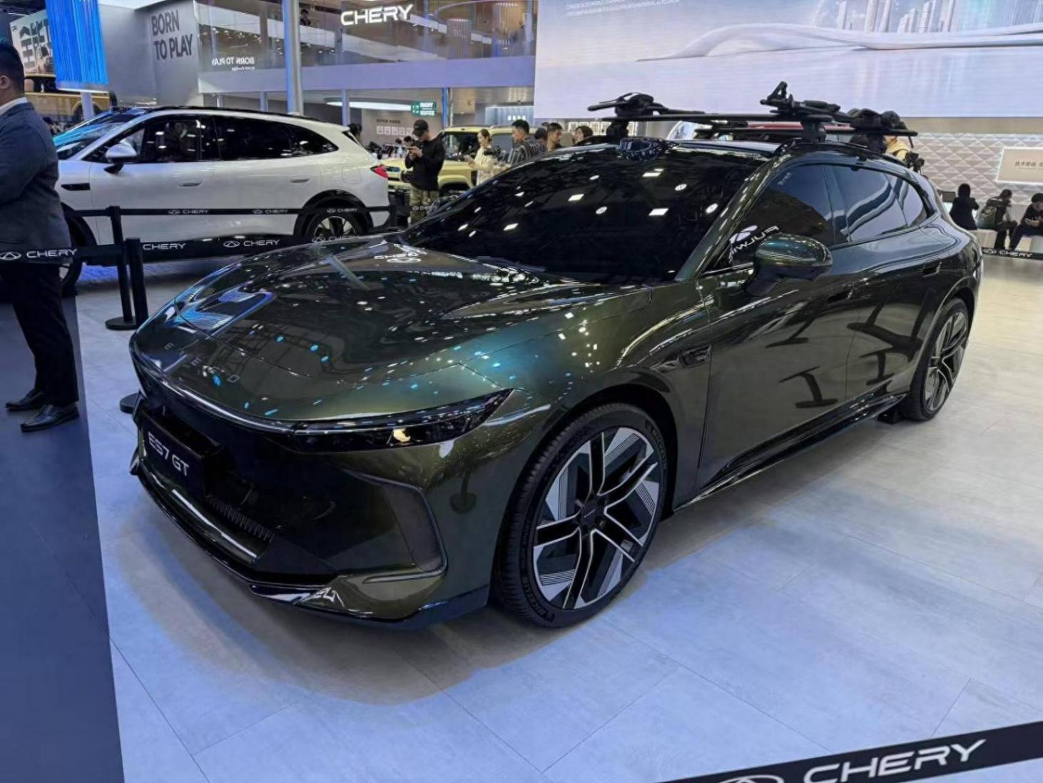 廣州車展最兇“瓦罐”!星途ES7 GT+ES Hero雙車首發,三電機540匹